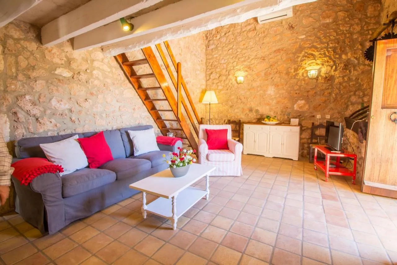 Preciosa Finca Rustica Con A/C Y Piscina Exclusiva Algaida  Hiszpania